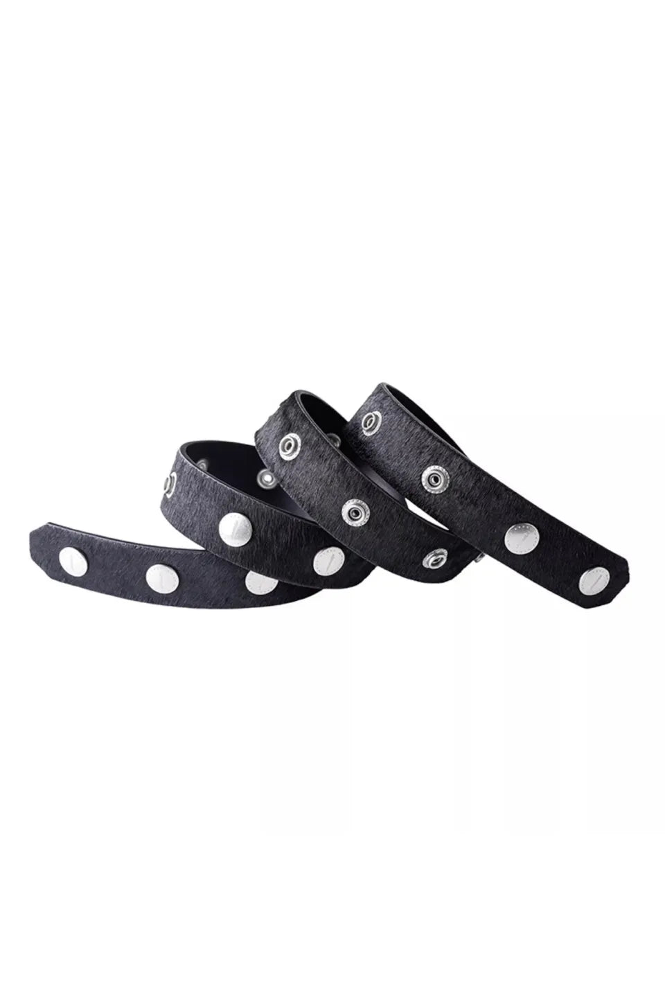 REBEL WAVE | Snap Button Belt スナップボタン ベルト ブラック