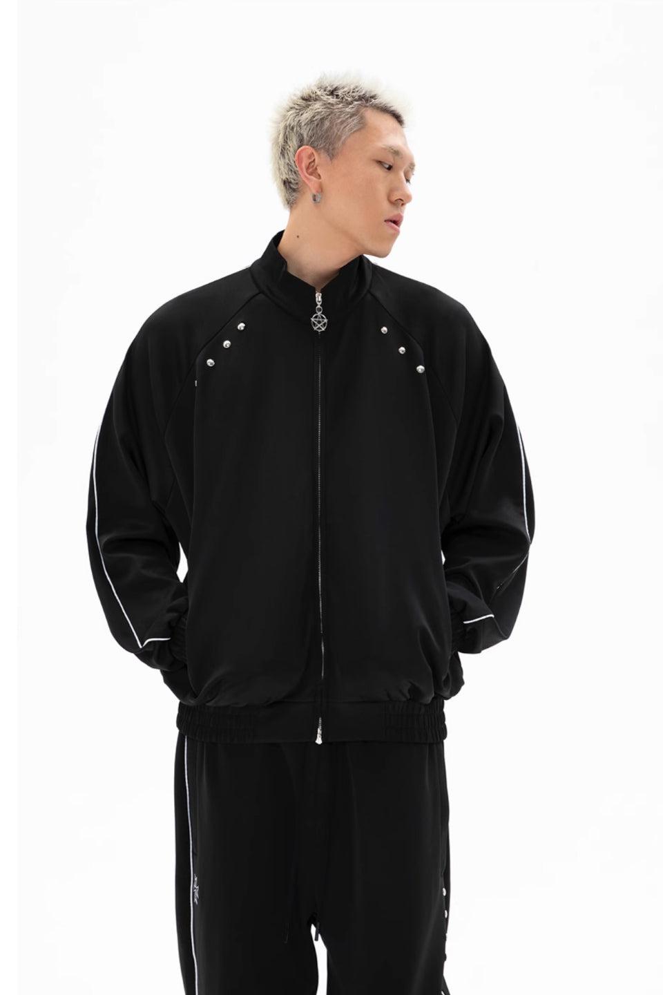 Stand Collar Track Jacket