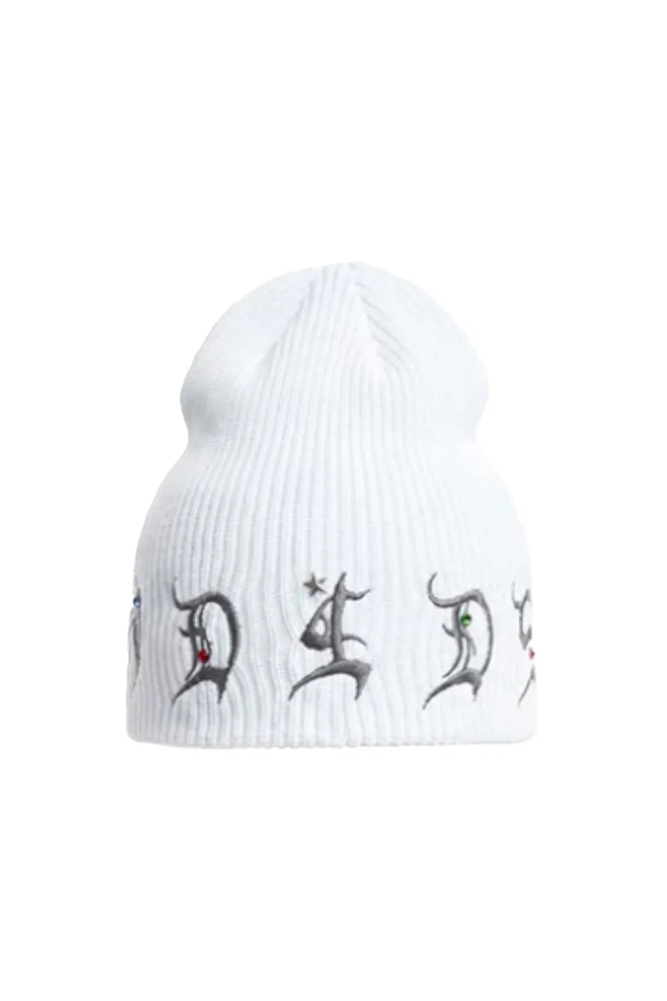 Star Nail Studded Gothic Logo Beanie