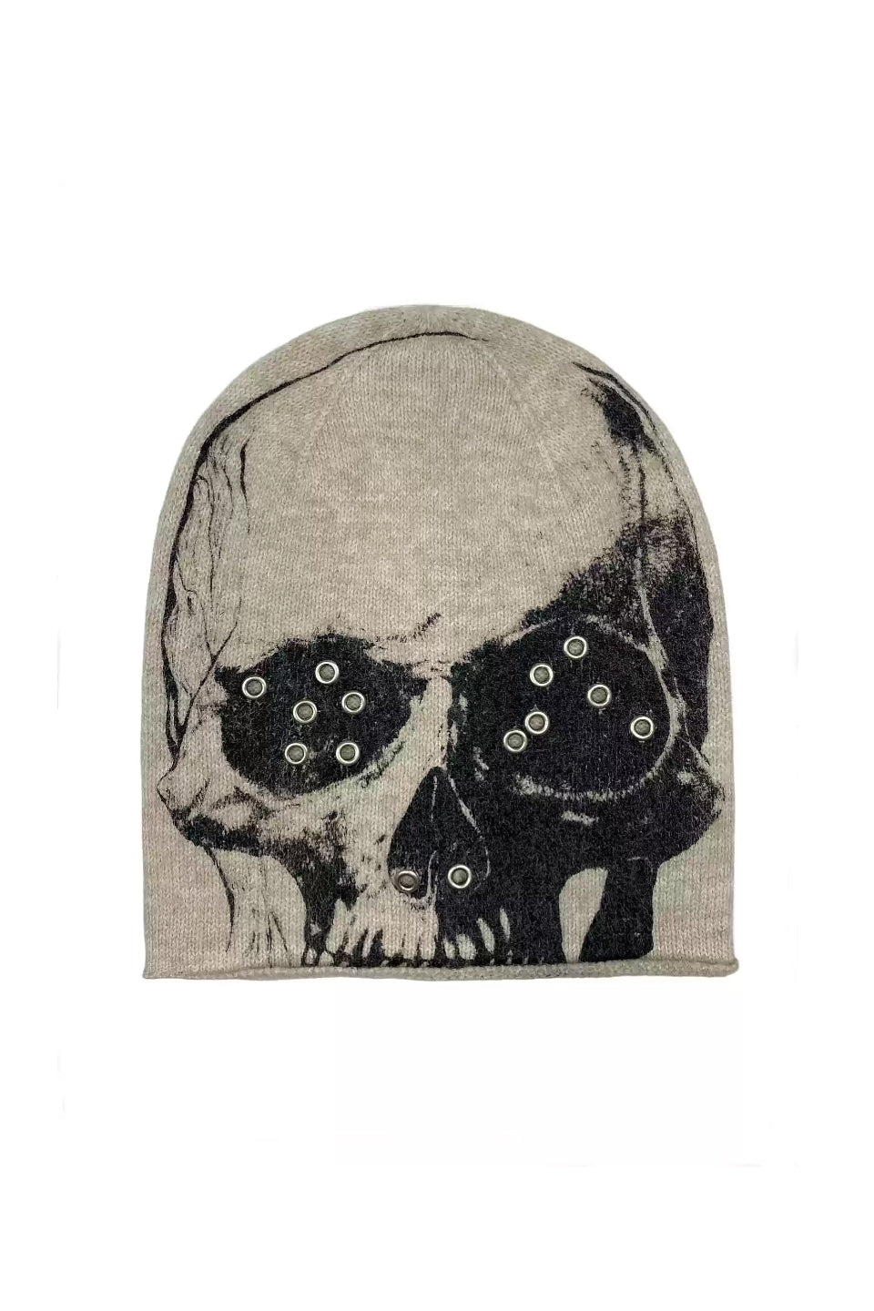 Sticky Print Knit Balaclava Beanie