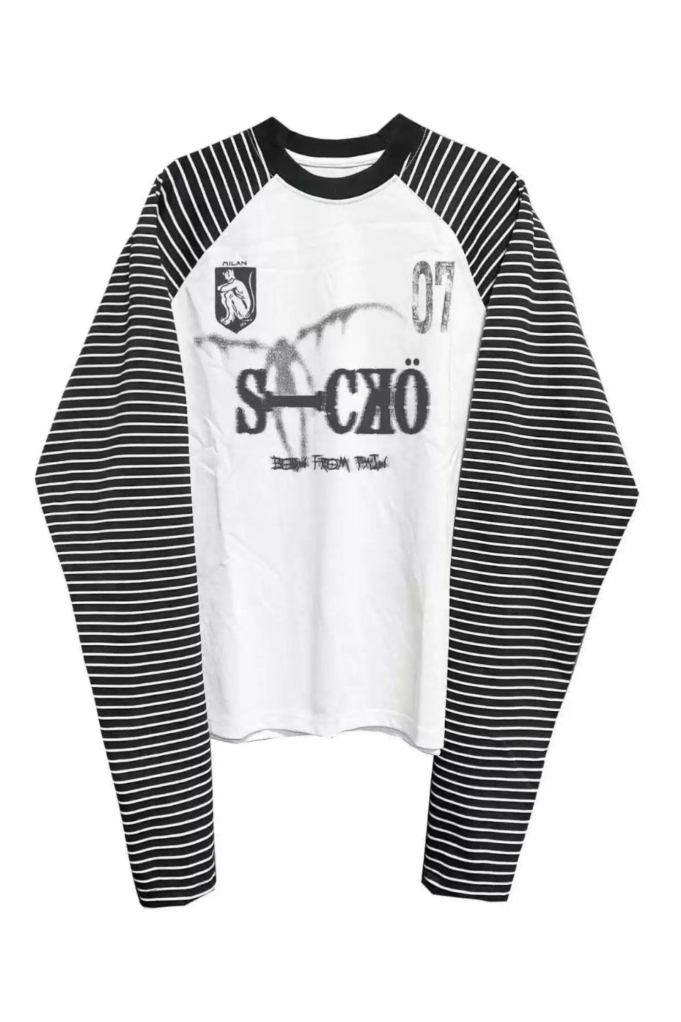 Striped Punk Long Sleeve Tee