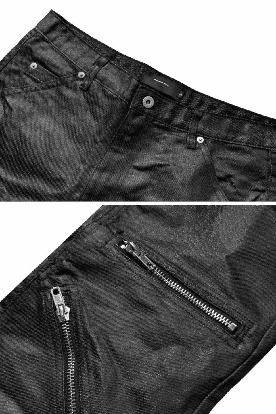 Structural Zip Flare Cargo Pants