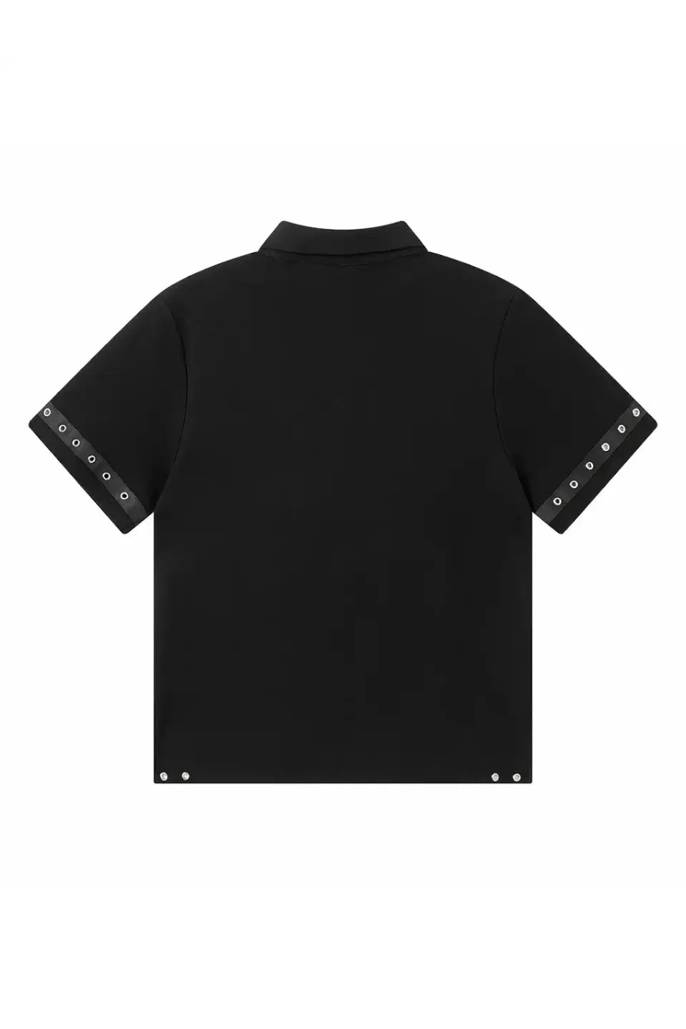 Studded Cross Grunge Polo Shirts