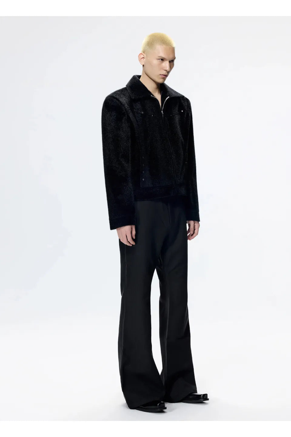 Studded Horsehair Jacket