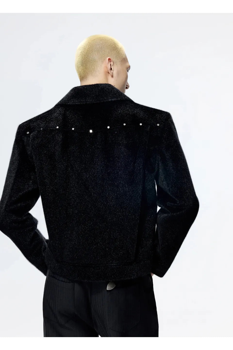 Studded Horsehair Jacket