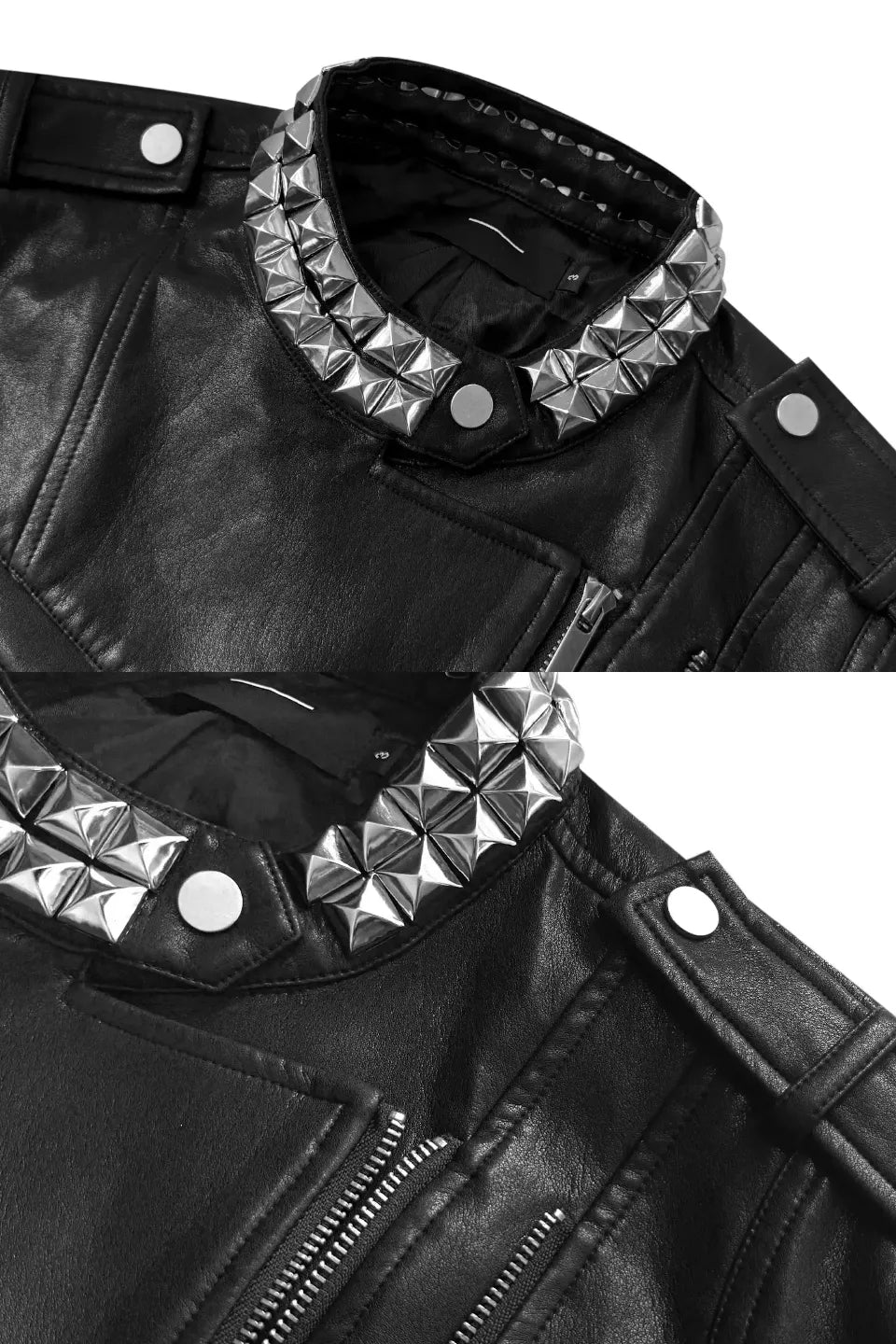 Studded Metallic Thread Jacket