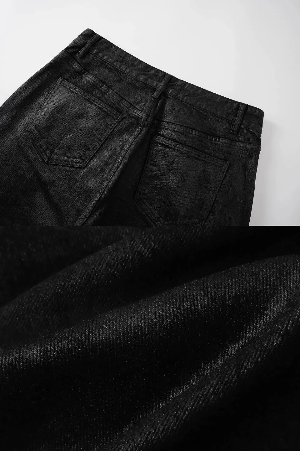 Studded Skinny Straight Denim