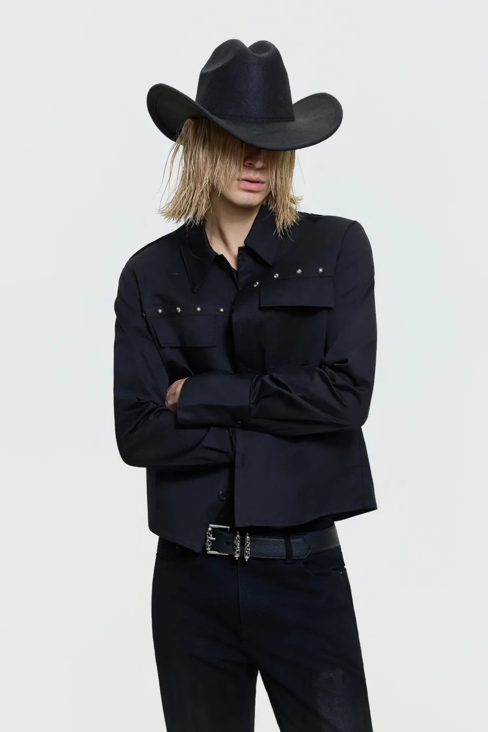 Studded Western Shirt