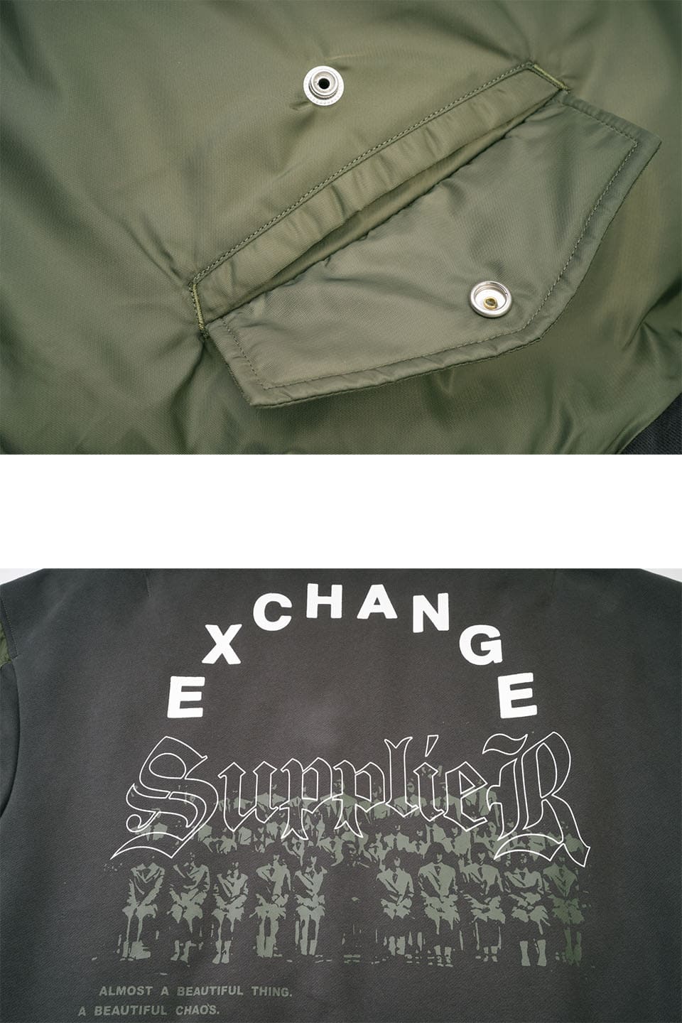 Supplier - Sup x Ep Ma-1 Bomber Jacket サプライヤー エクスチェンジプログラム コラボ ジャケット アウター