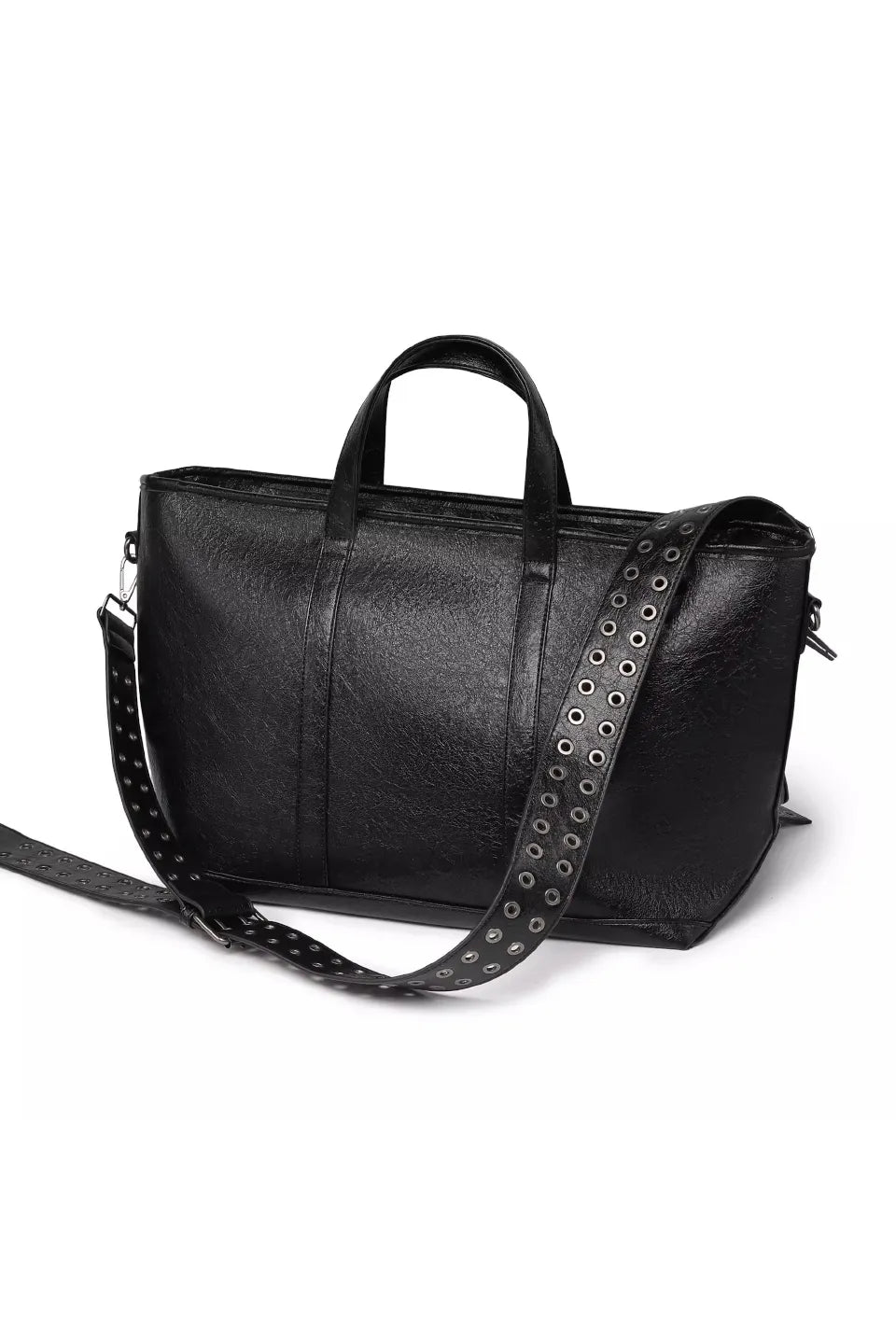 Ten Cross Burst Leather Shoulder Bag