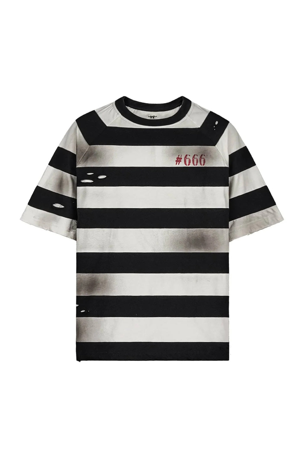 The Jailbird Distressed Striped T-Shirt