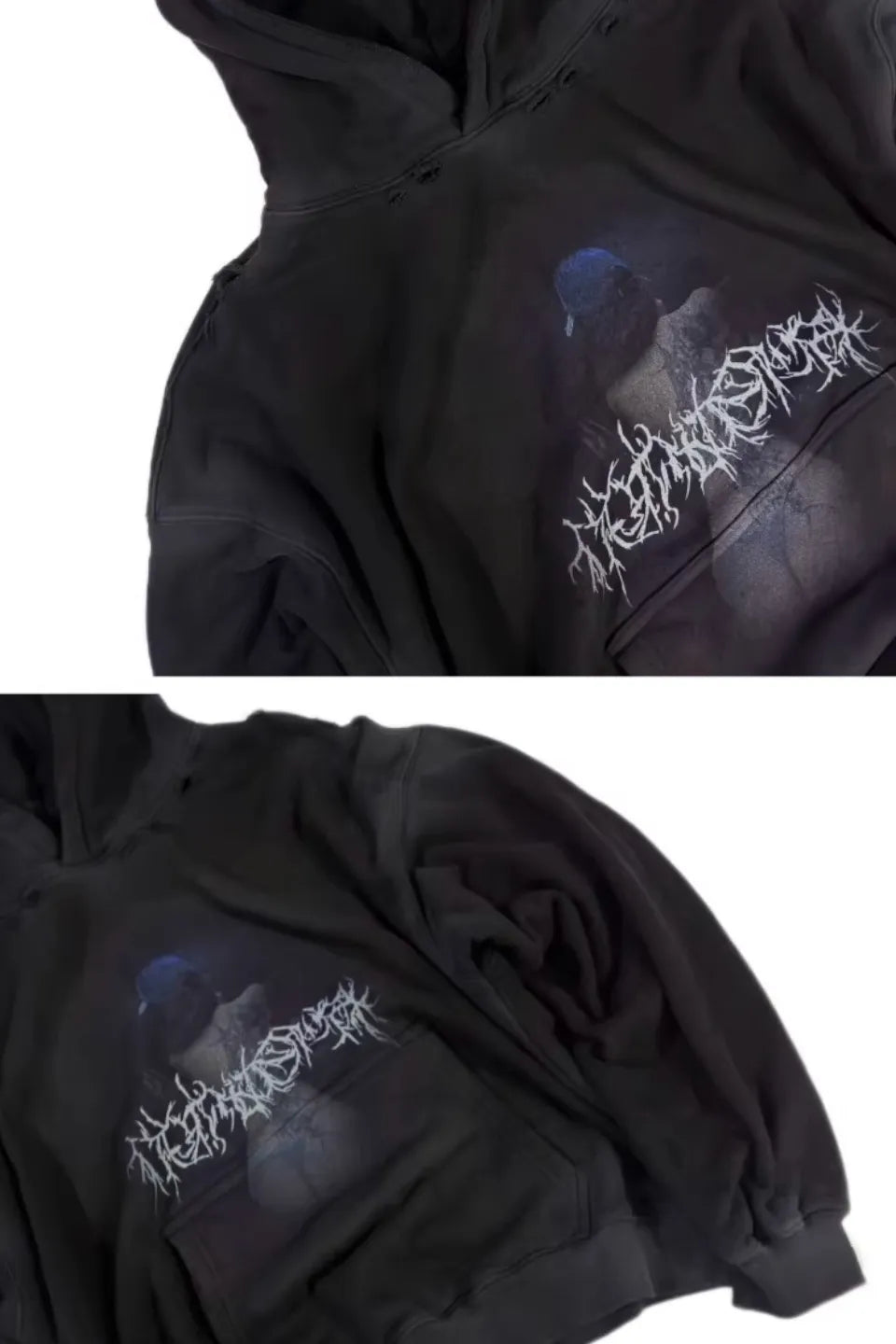 Thorn Sanskrit Washed Dirty Hoodie