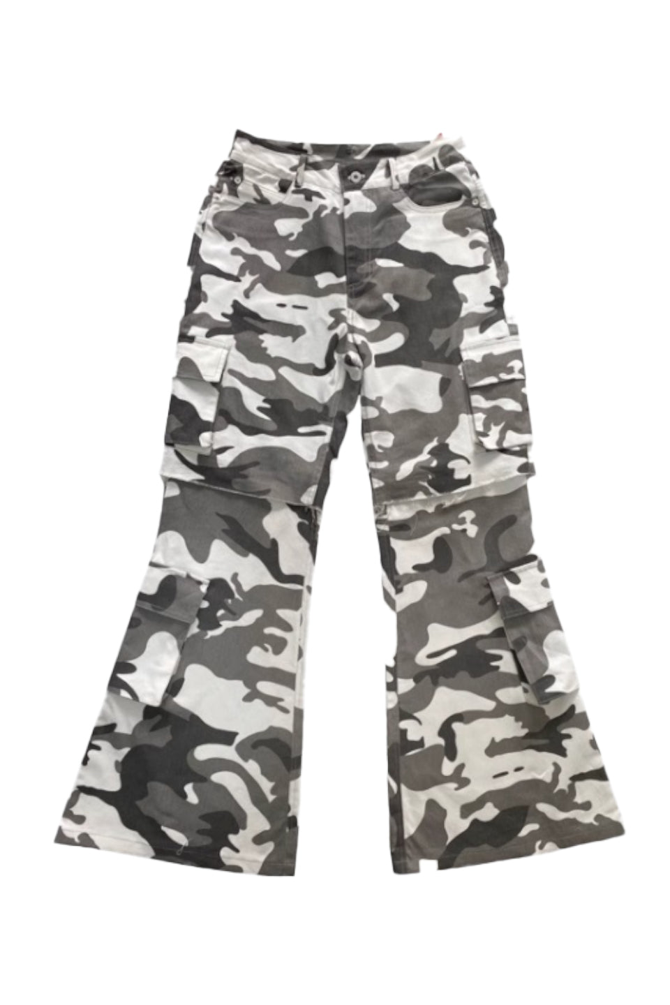 Three in One Deconstruction Camoflage Jeans