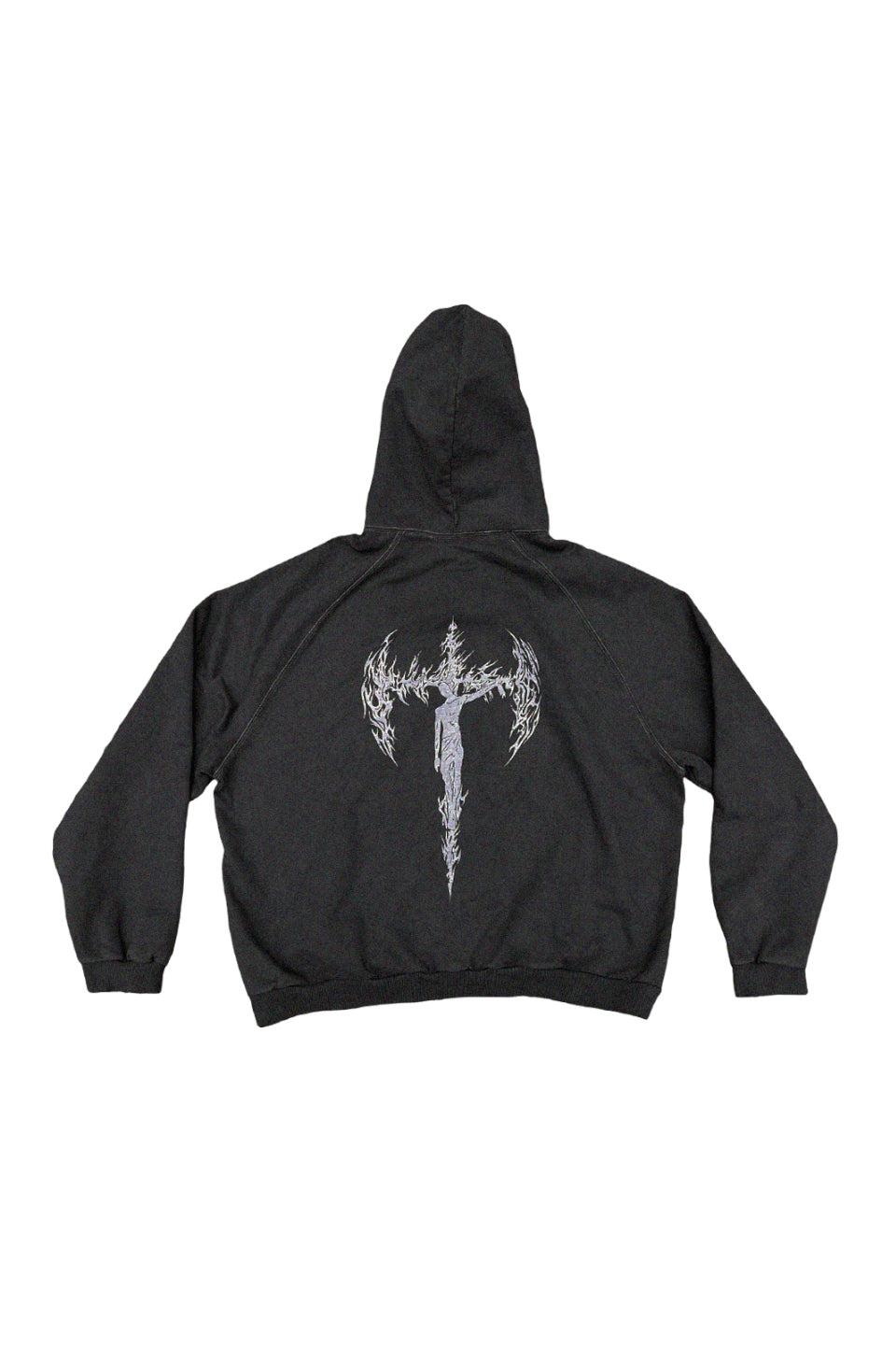 Trinity Distressed Hoodie