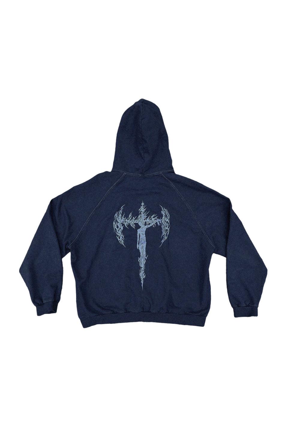 Trinity Distressed Hoodie