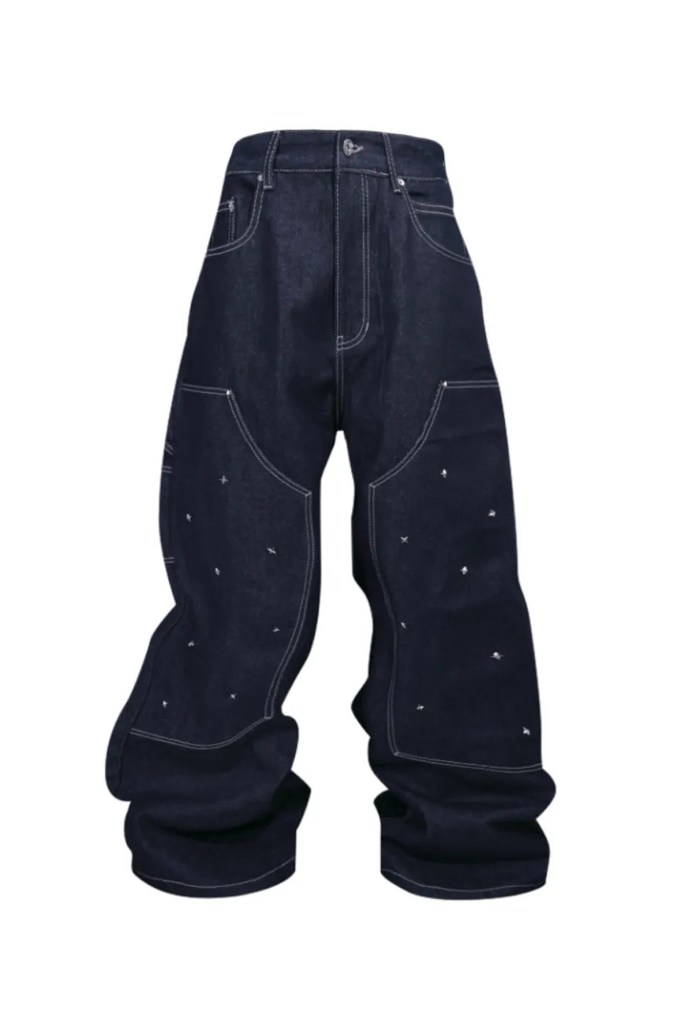 USD Billion Multi Rivet Denim Pants