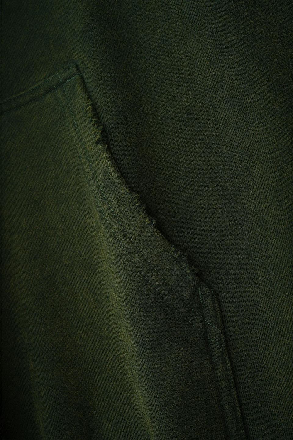 Vintage Wash College Logo Hoodie