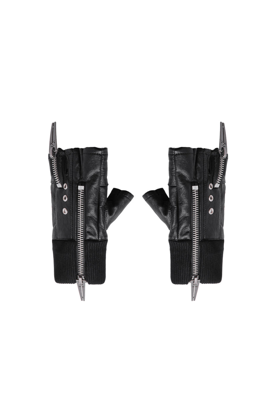 WØR Double Zipper Layered Gloves