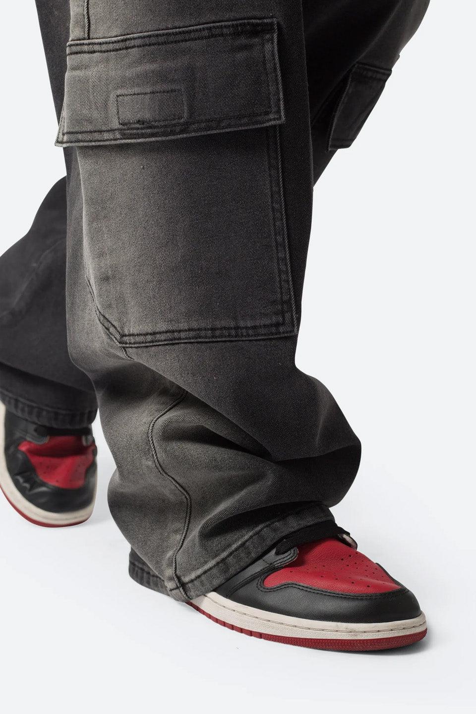 【MNML/ミニマル】ウォッシュドデニム ドローコード パンツ mnml ミニマル｜Washed Denim Drawcord Pants ウォッシュデニム