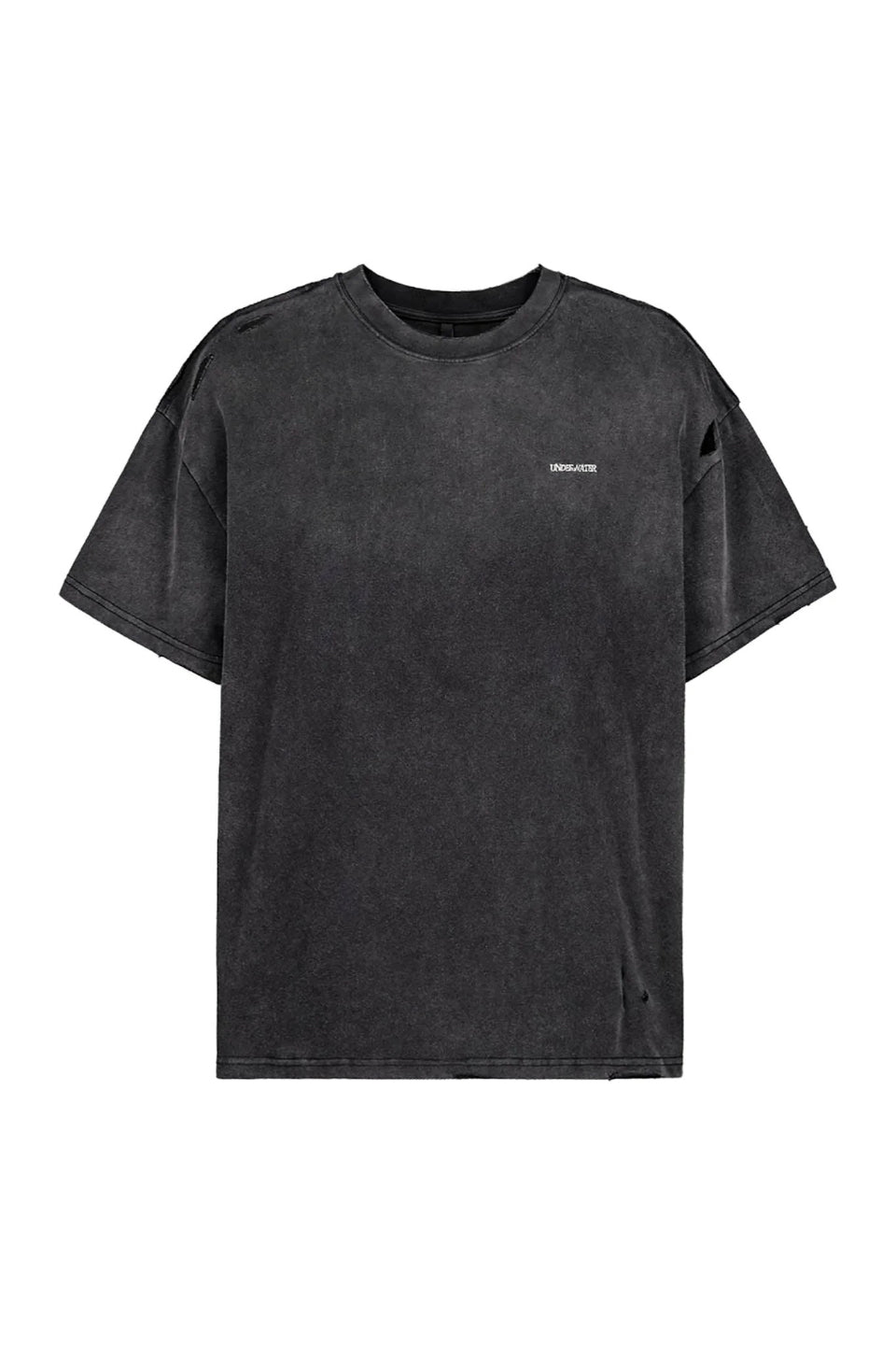 Washed Ripped Gradient T-Shirt