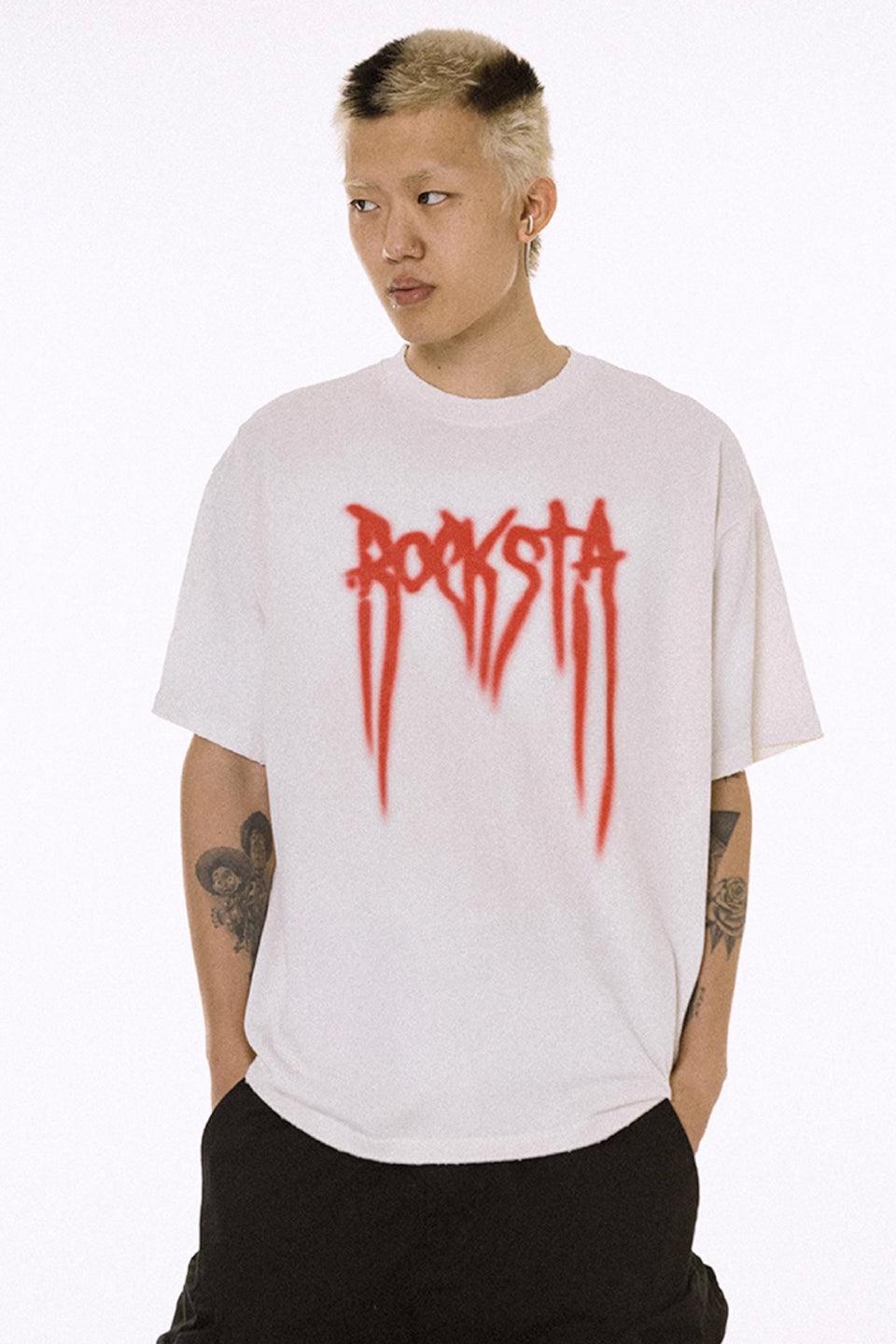 Washed Rocksta Logo Tee