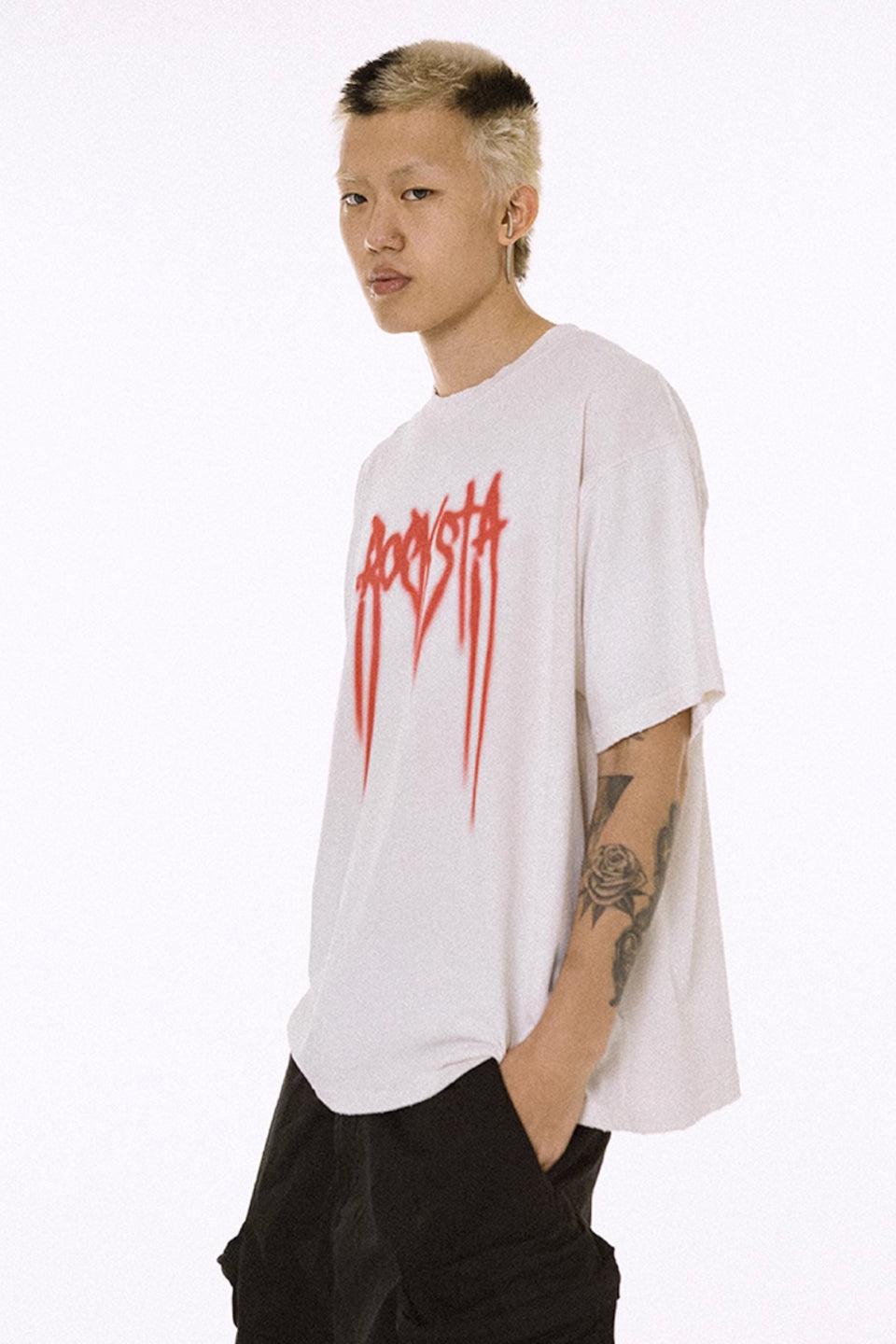 Washed Rocksta Logo Tee