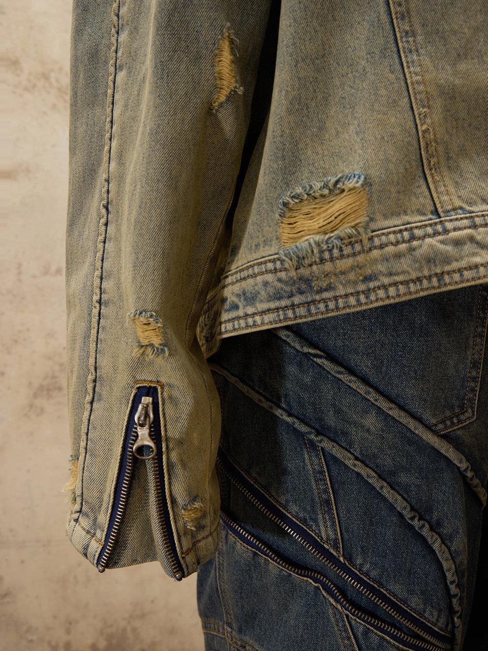 Washing Denim Jacket