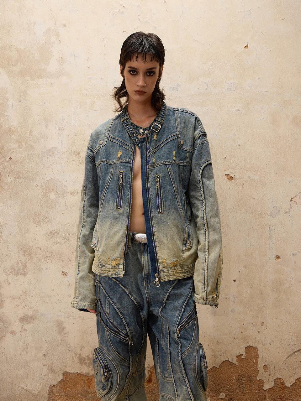 Washing Denim Jacket