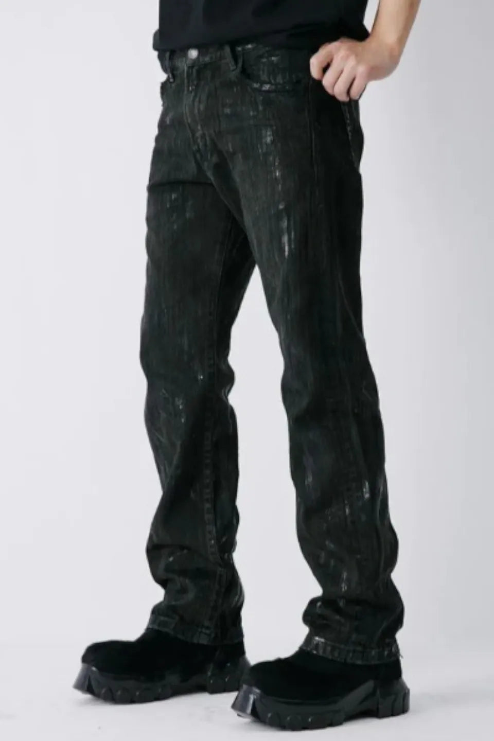 Wax Coated Denim