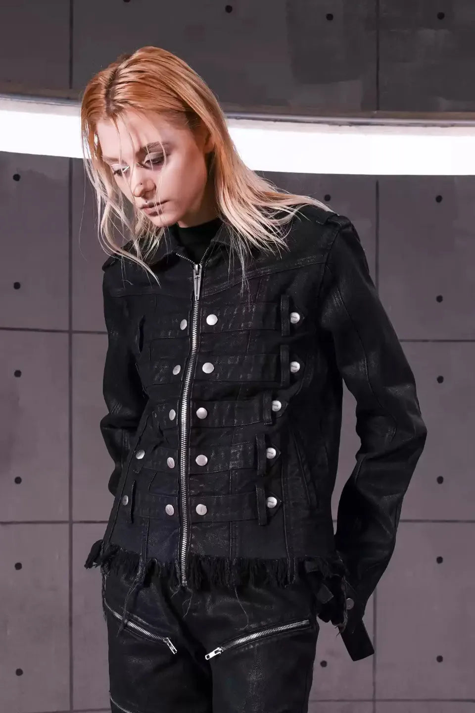 Waxed Napoleon Palace Denim Jacket