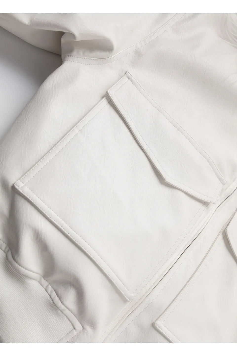 White Fur Parka Down Jacket