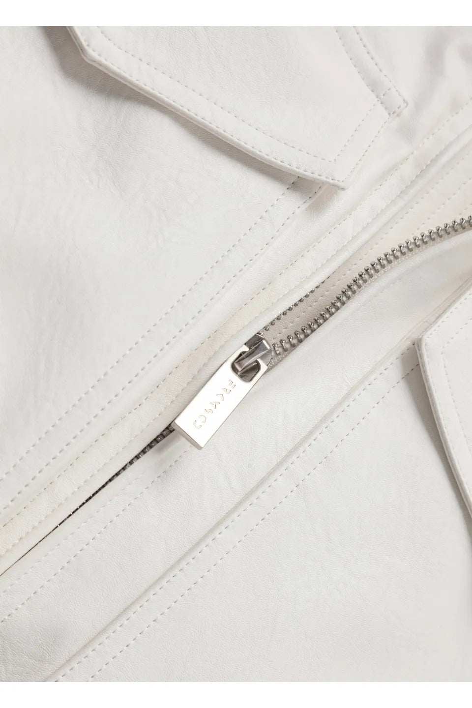 White Fur Parka Down Jacket