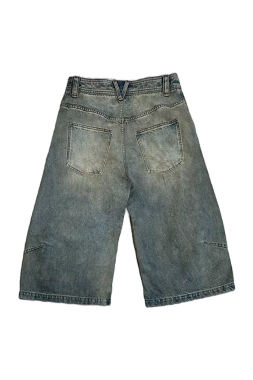 Wide Leg Washed Jorts