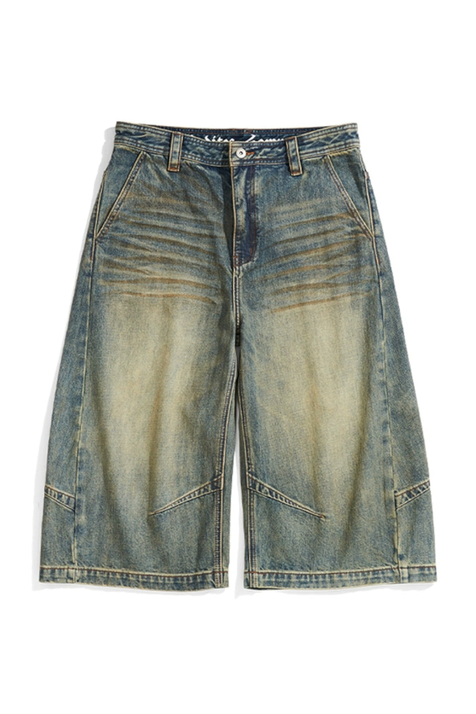 Wide Leg Washed Jorts