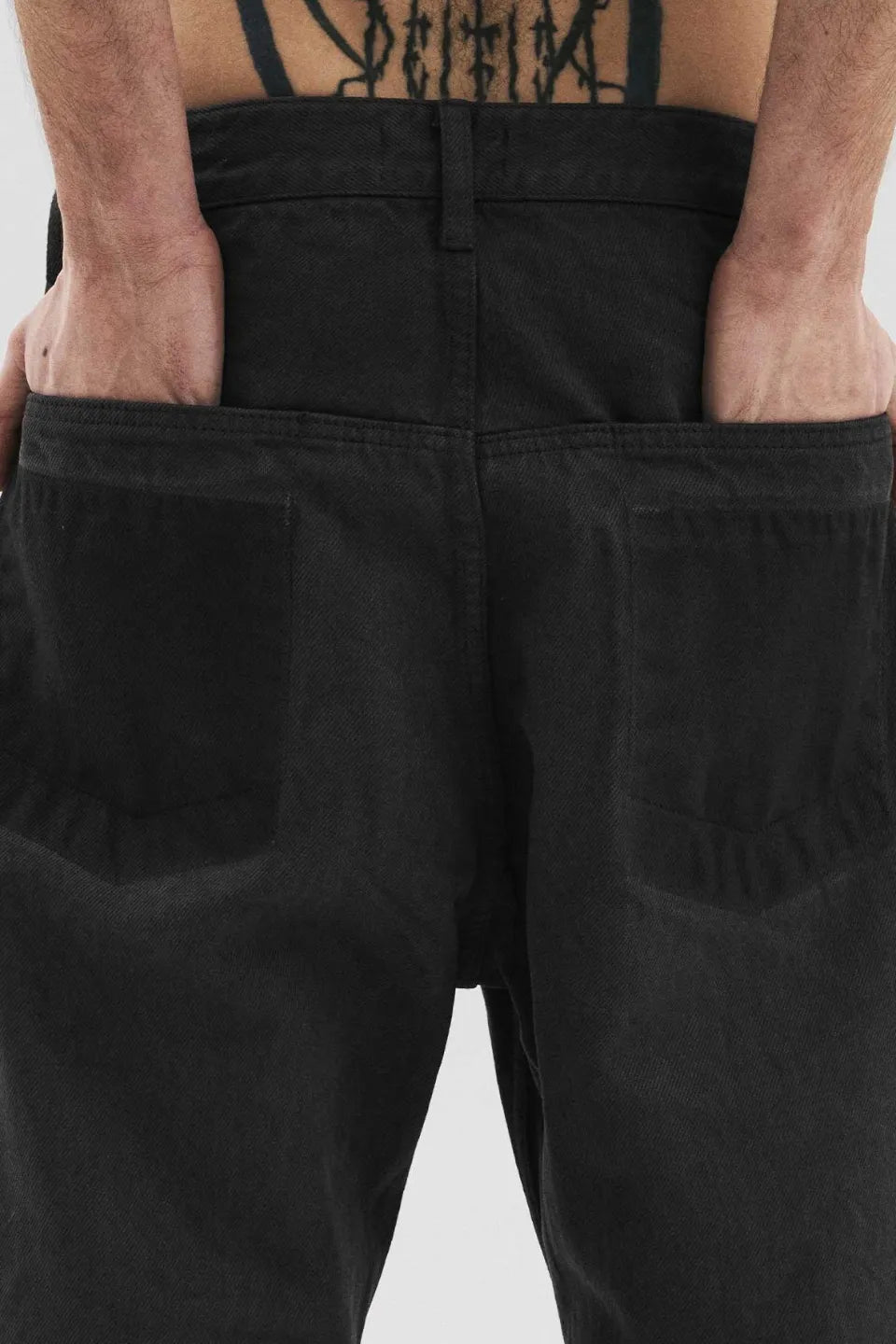 Wrinkled Washed Pants