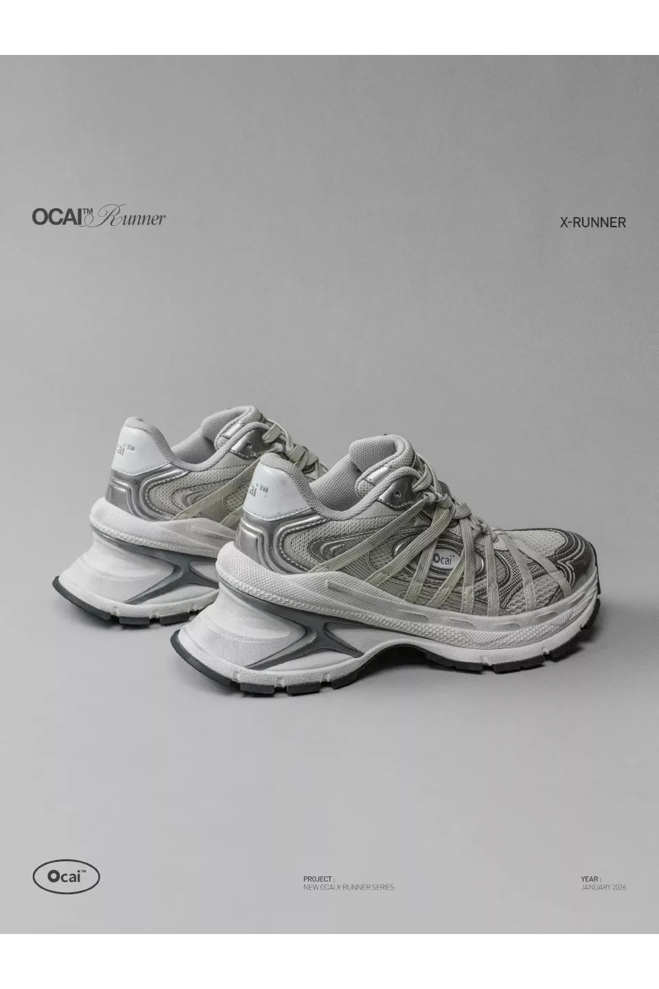 OCAI | X Runner テック スニーカー