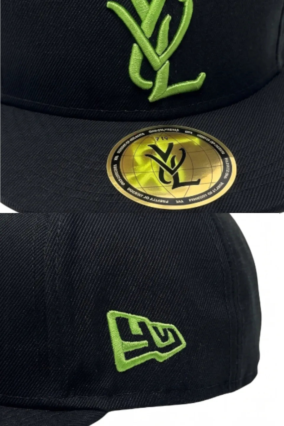 YVL | Signature Logo Cap ネオンロゴ ベースボールキャップ