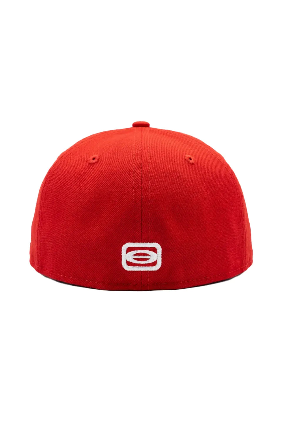 YVL Signature Logo Cap | WHITE ON RED