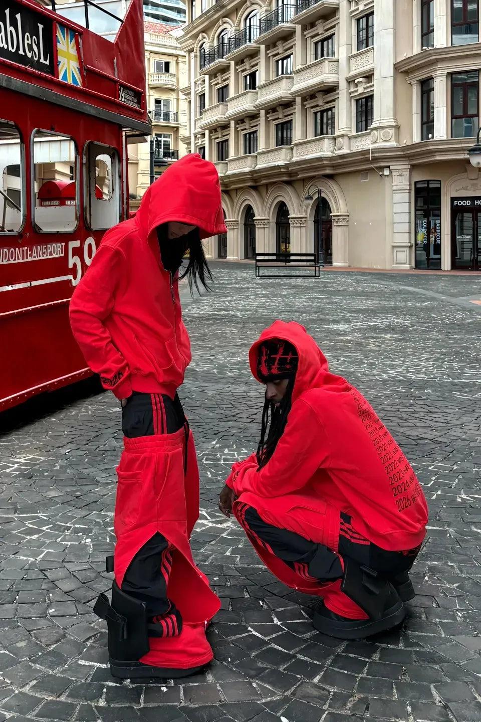 Year by Year Lettering Zip Hoodie