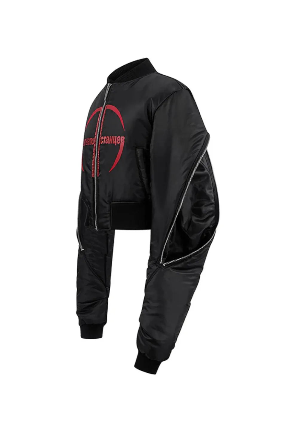 Ж Extended Sleeve Bomber Jacket