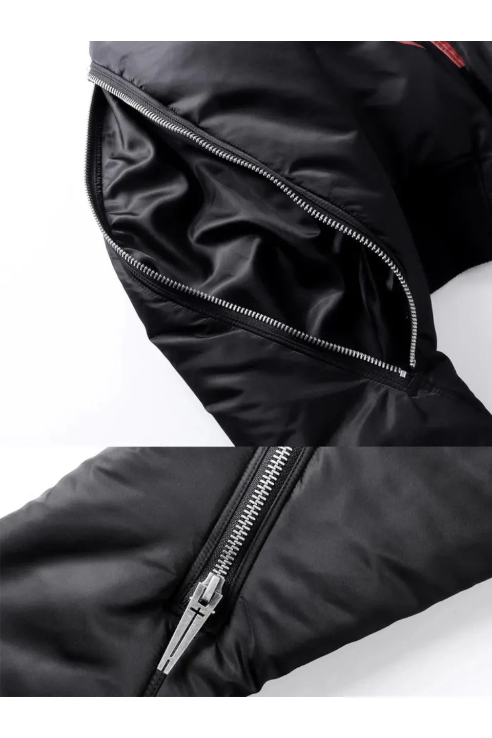 Ж Extended Sleeve Bomber Jacket