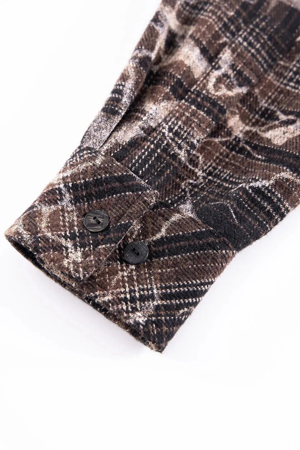 Cross Rhinestone Check Shirts