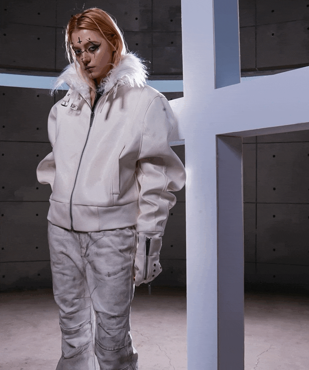 REBEL WAVE 2026SSコレクション。ルックGIF動画。