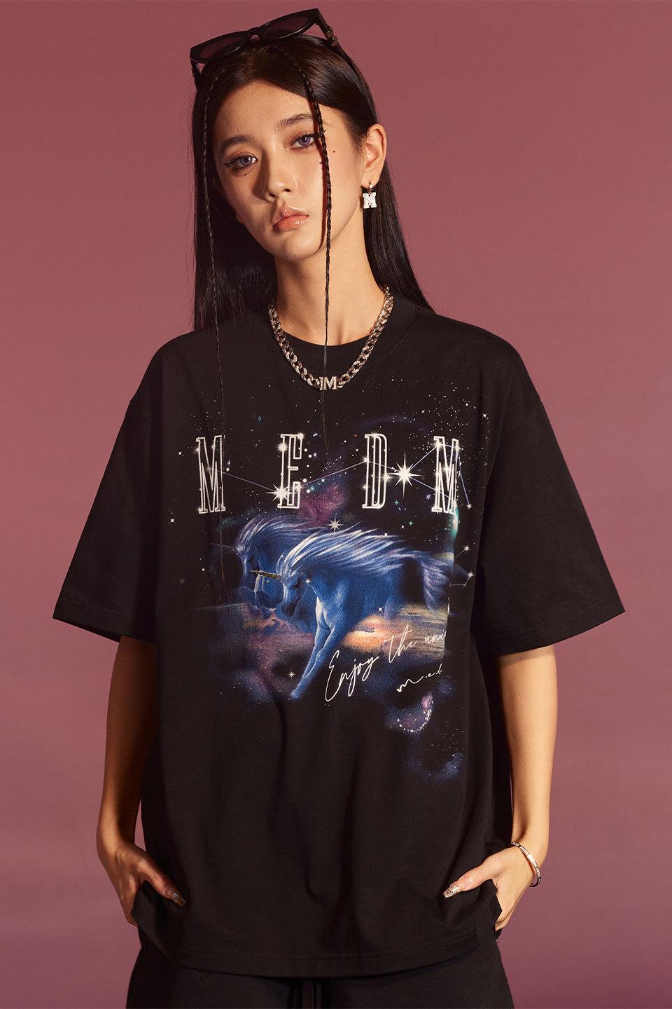 MEDM | Unicorn Star Tee Tシャツ ブラック – CLOSET by Haji